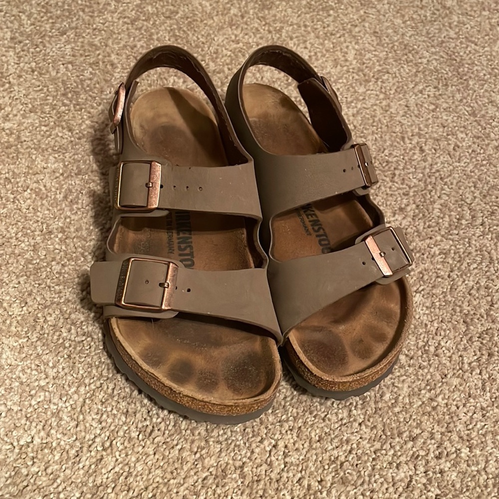 Women's Birkenstock Milano-Mocha (36)